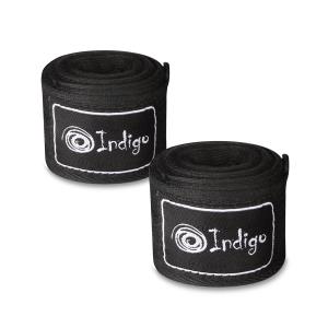 Купить Бинт боксёрский Indigo х/б, нейлон, 3 м  в Ногинске 